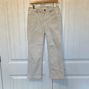 J. Crew Women's Cream Corduroy Pants